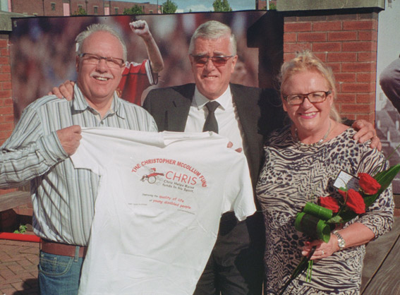 Gerry and Geraldine with Albert Sept 2014