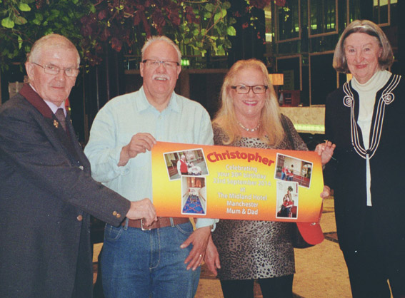 Mike Leibrick, Head Concierge, Gerry, Geraldine and Barbara Frost, Tour Guide