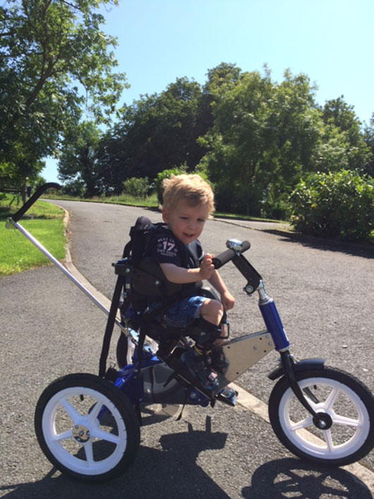 Ethan’s New Trike Hits The Road